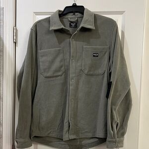 Hurley Men's Olive Shirt Jacket